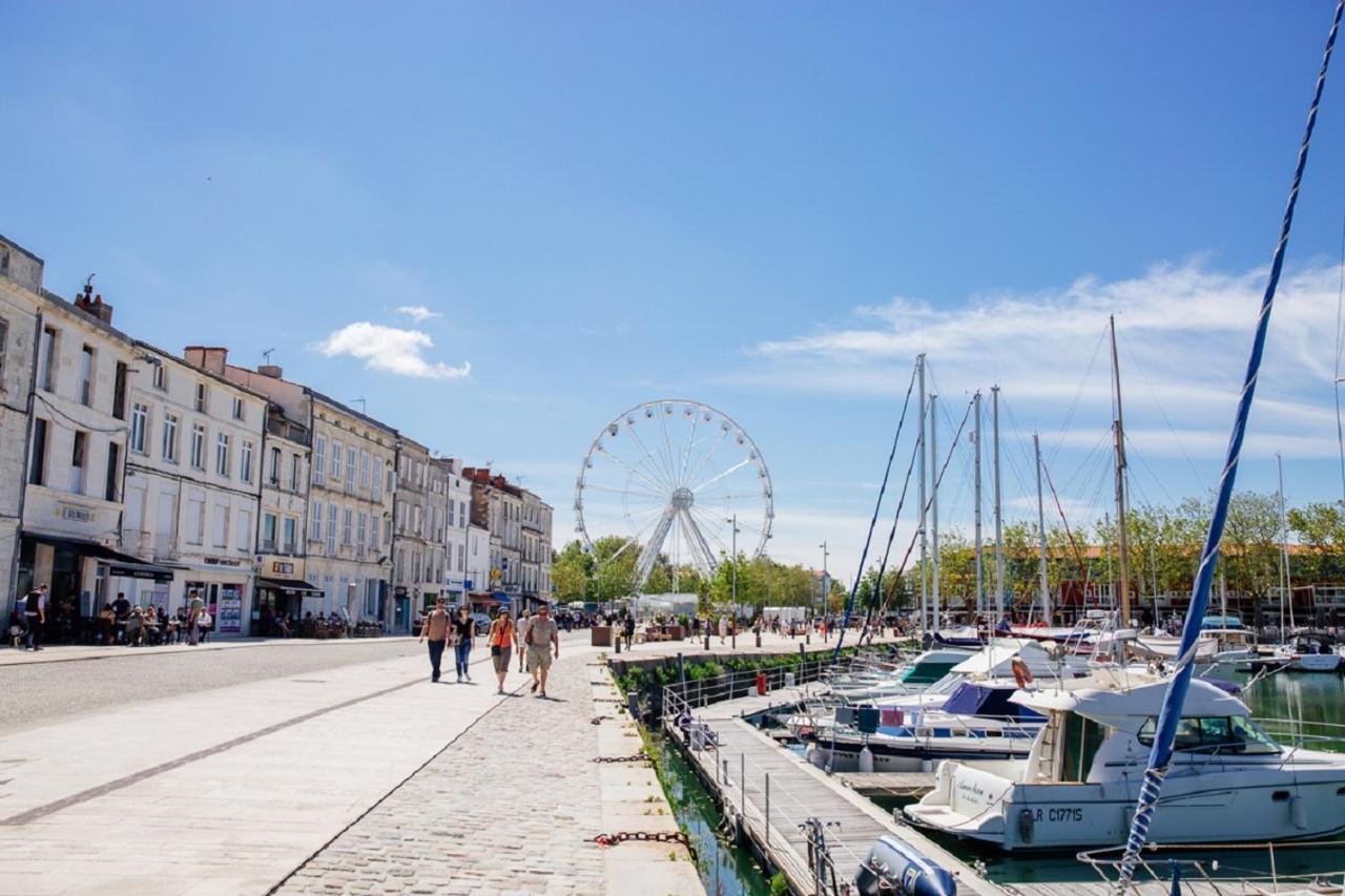 Charmant Cocon Iode Cosy Equipe, Baigne De Lumiere, Situe Au Coeur De La Rochelle A 1Min A Pied Du Marche Central Avec Tv Et Wifi Экстерьер фото